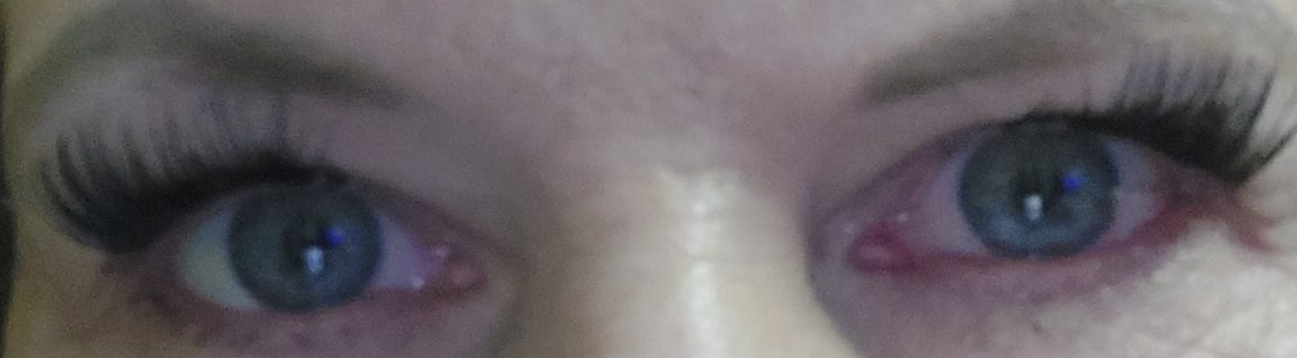 Customer photo review of Magic Lash Kit