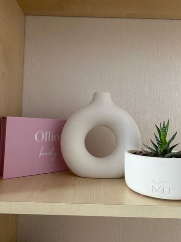 Customer photo review of Bloom Handmade Ceramic Vase