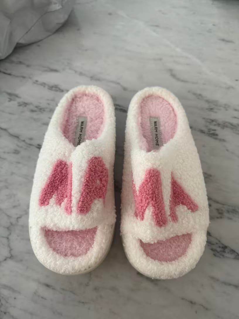 Customer photo review of Mama Cozy Slippers