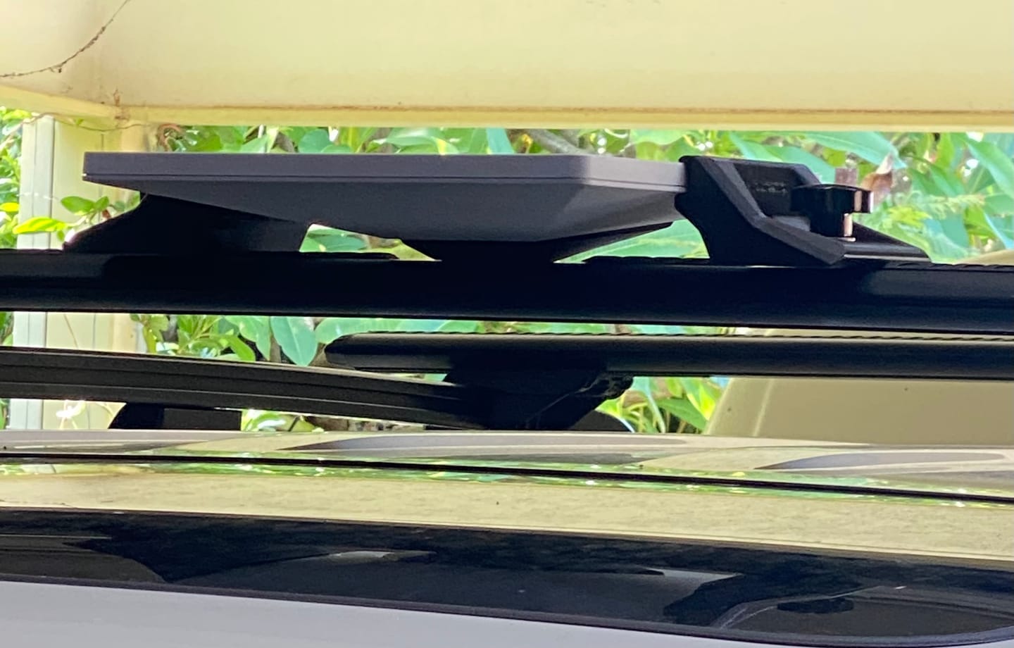 Customer photo review of Outcamp Roof Rack Mount for Starlink Mini | 4WD & Camping | Australia