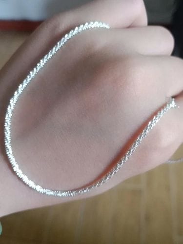 Customer photo review of Sparkling Beauty Necklace