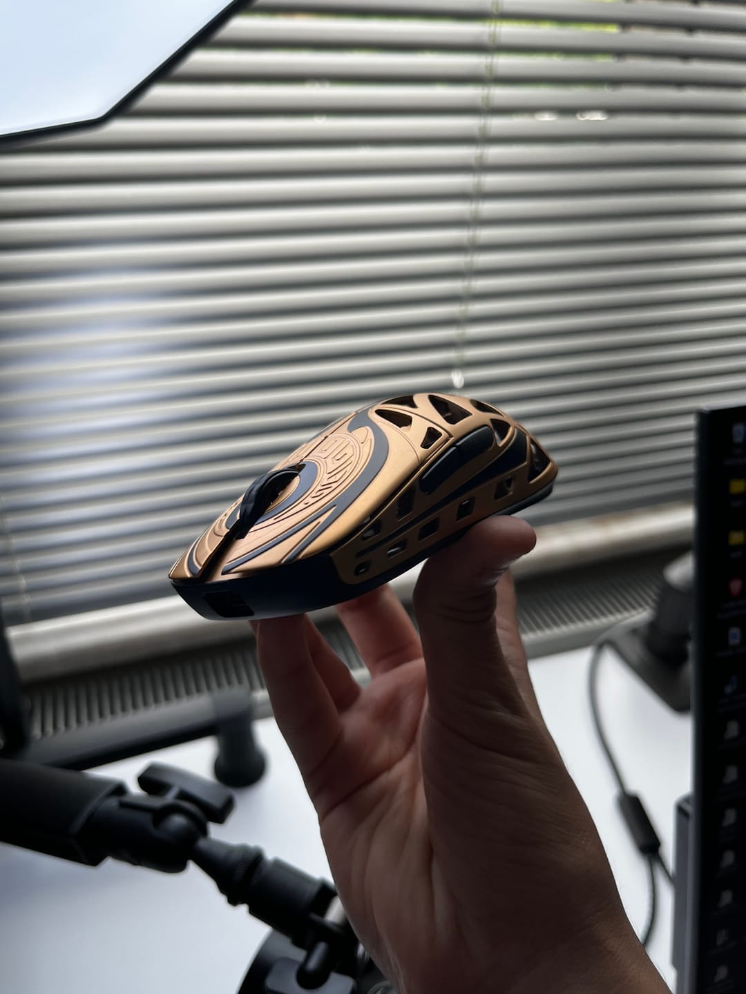 Customer photo review of WLMouse Strider Magnezyum Wireless Mouse