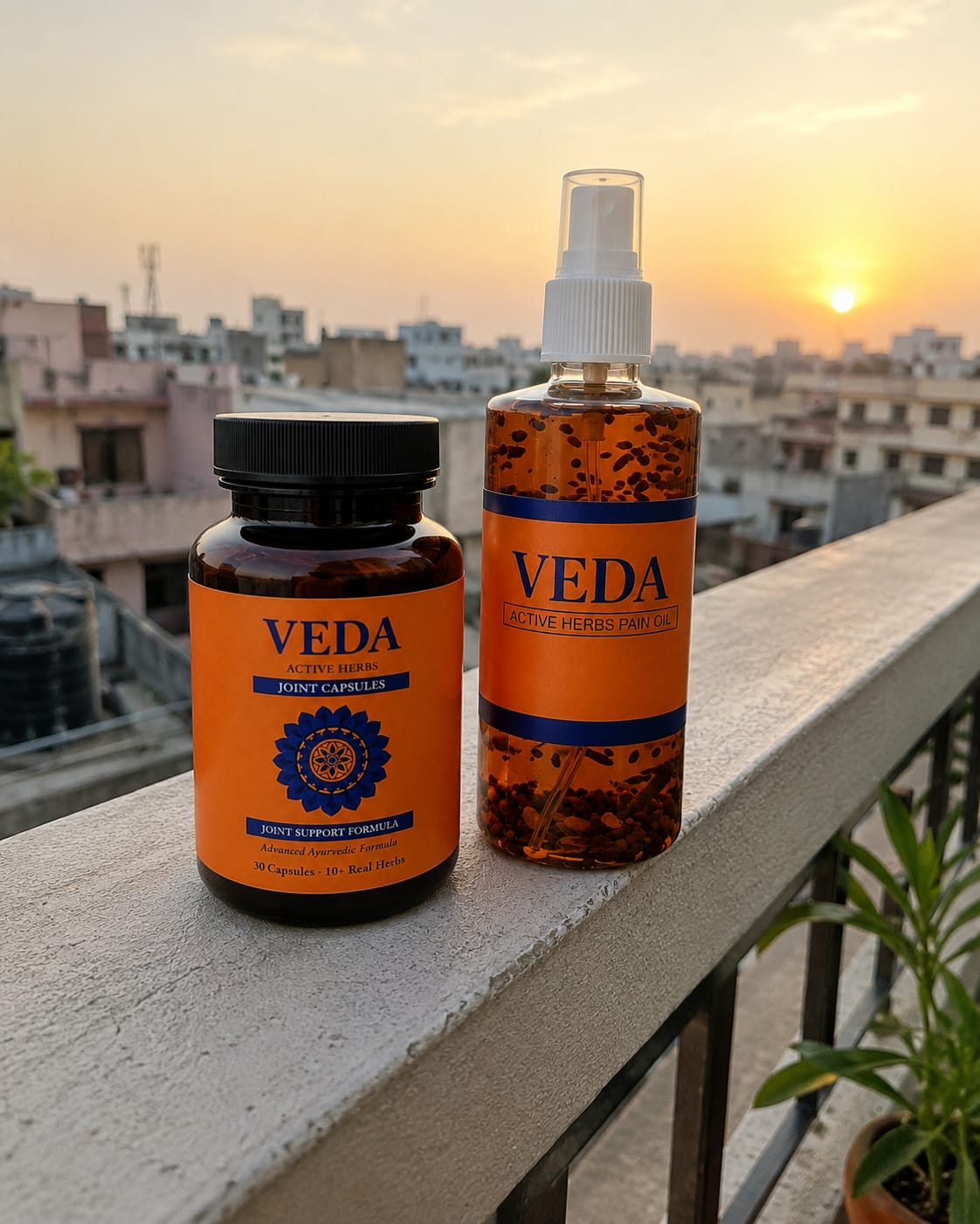 Customer photo review of Veda Joint Pain Relief Combo