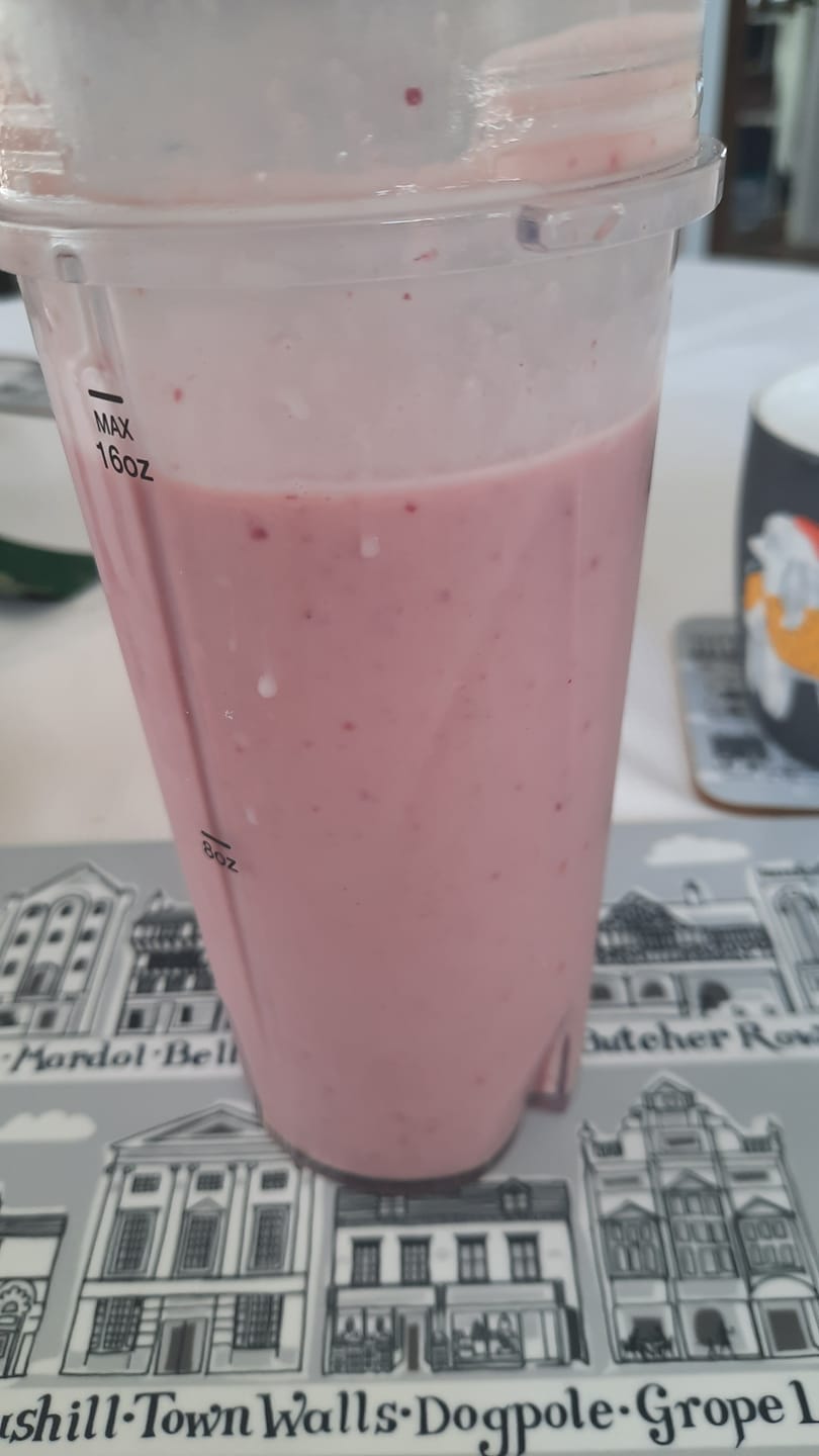 Customer photo review of CollaSlim Meal Replacement Shake With Collagen Protein