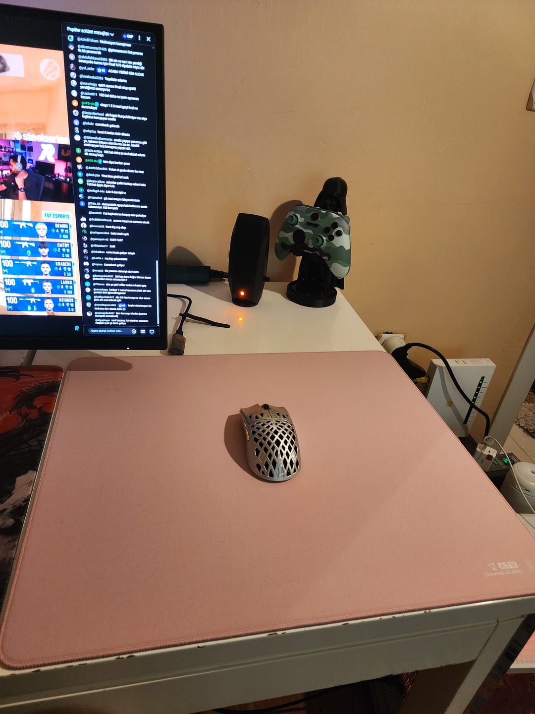 Customer photo review of ATK Sky Mousepad