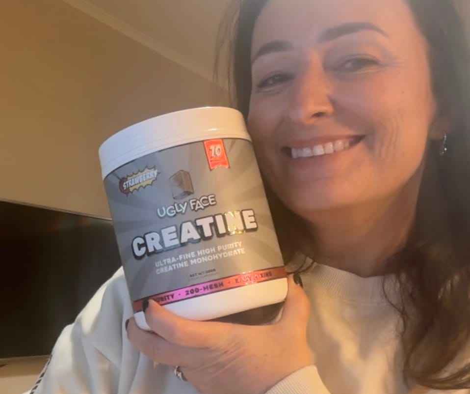 Customer photo review of UGLYFACE® CREATINE MONOHYDRATE