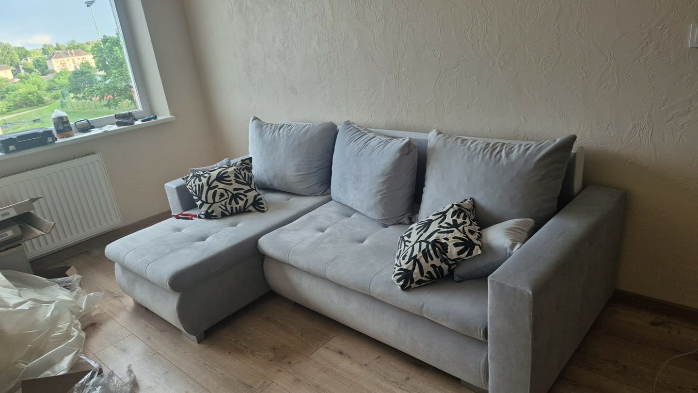 Customer photo review of Minkštas kampas LOKO
