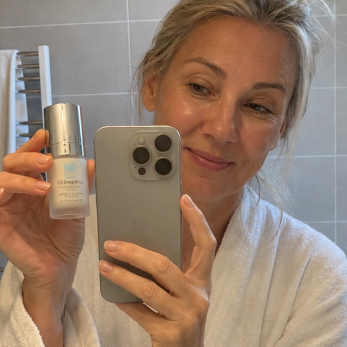 Customer photo review of Sérum Liftant Éclat