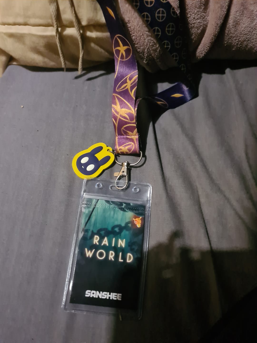 Customer photo review of Rain World - Watcher Karma Flower Lanyard