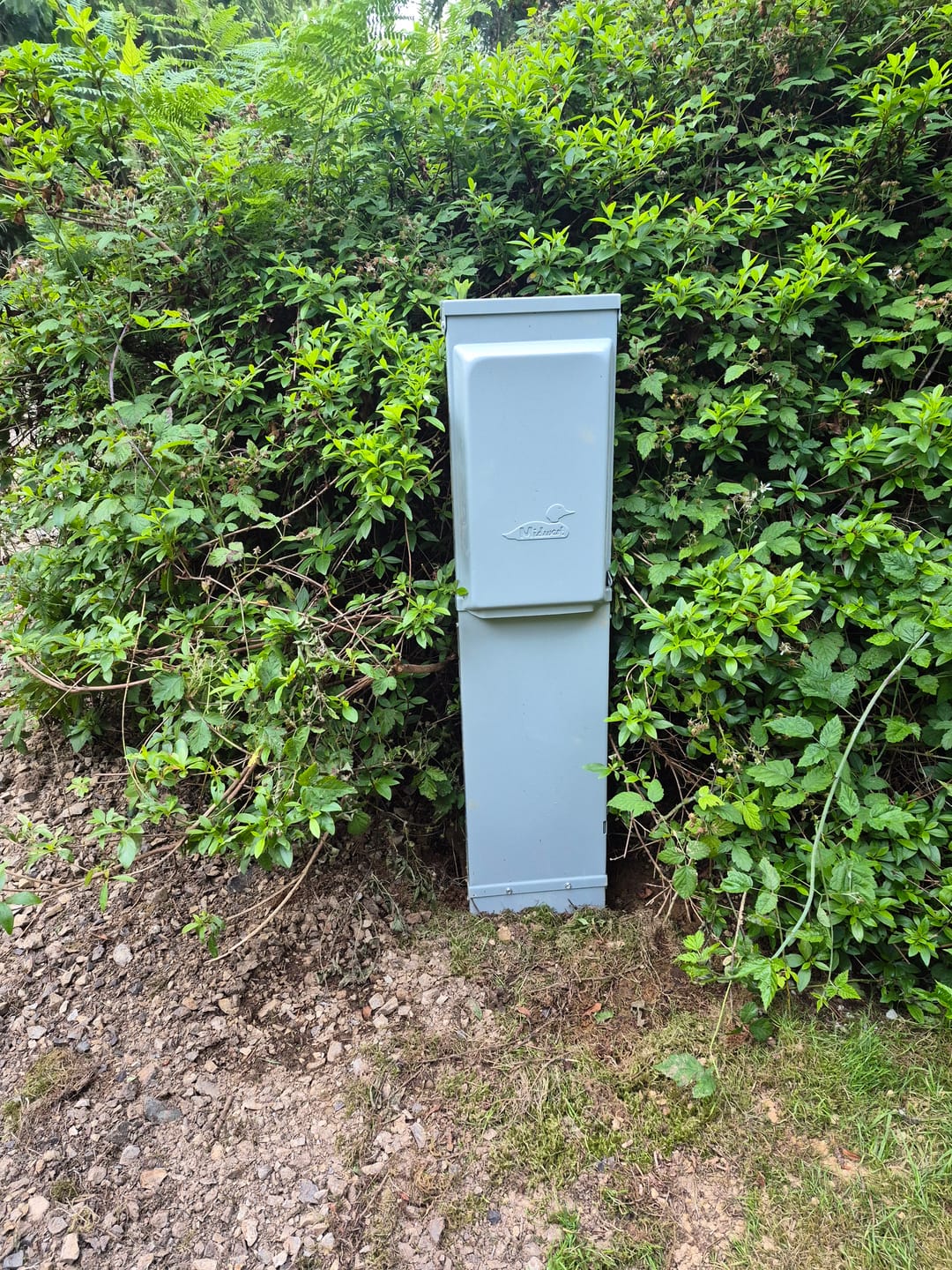 Customer photo review of Midwest 50-30-20 amp GFCI RV Pedestal – Direct Bury – U075CP6010