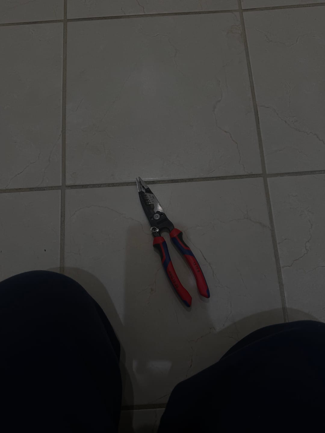 Customer photo review of Knipex 13 72 8 8" Forged Wire Stripper 20-10 AWG