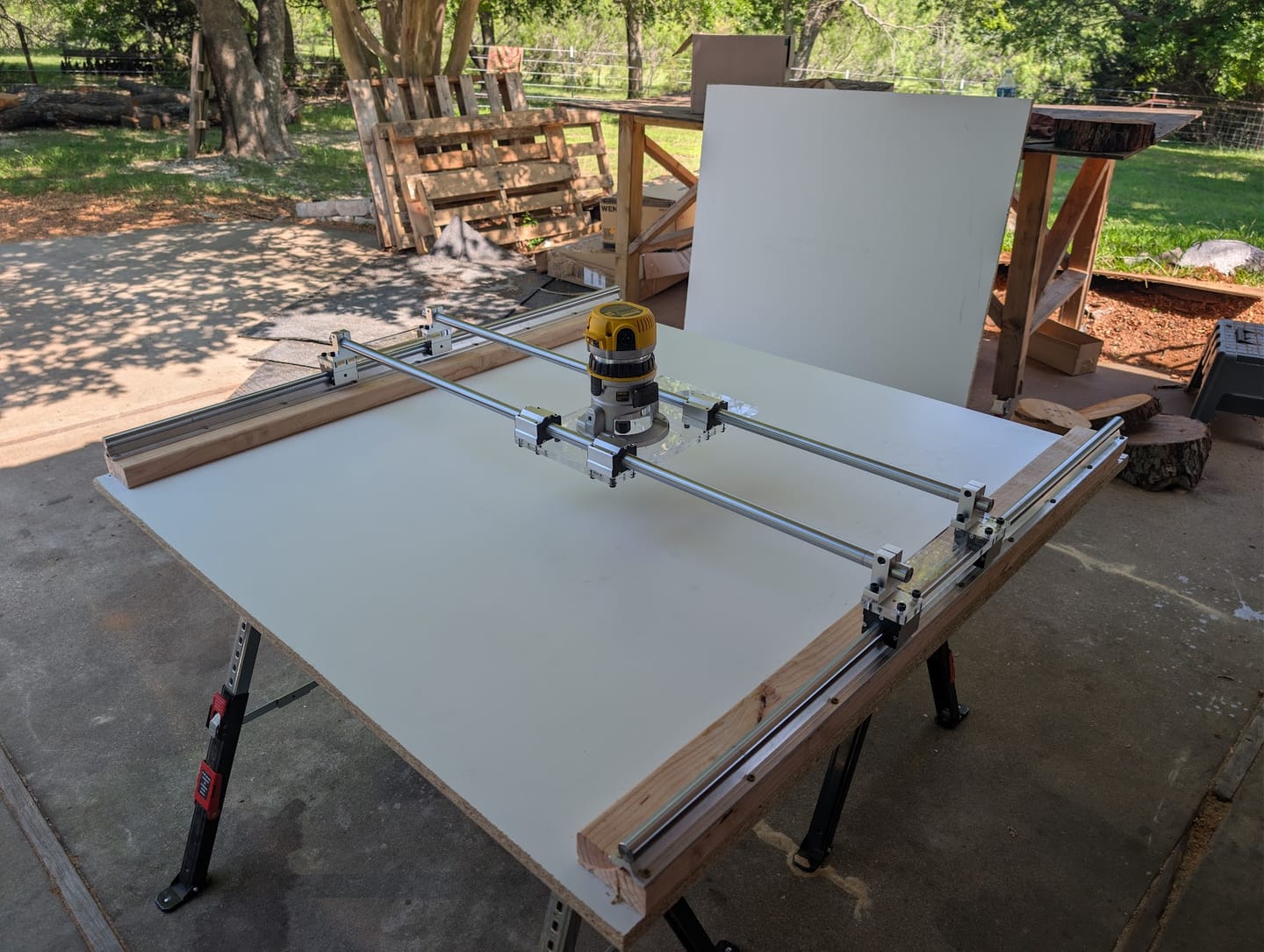 Customer photo review of Ultimate Router Sled Hardware Kit