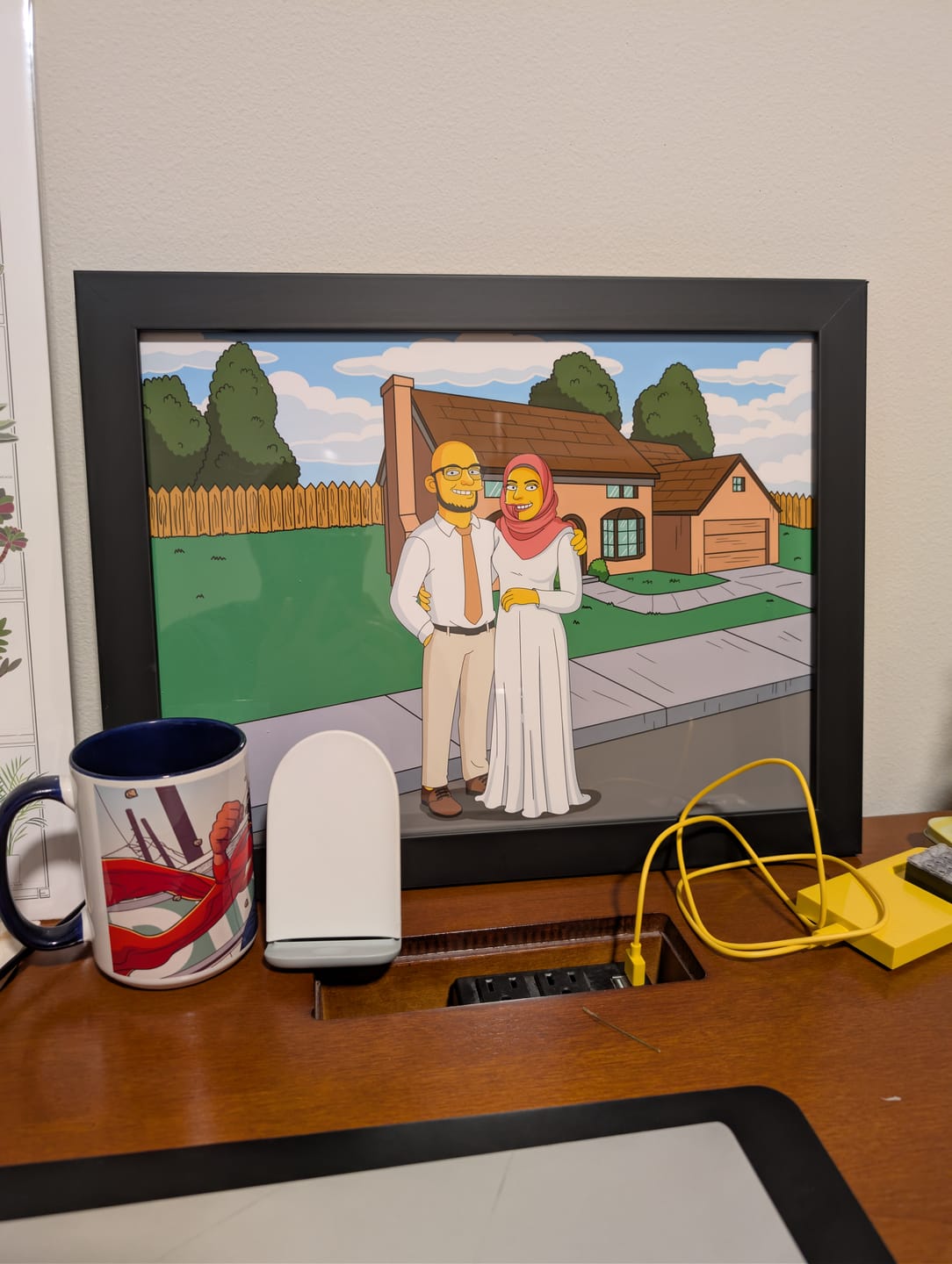 Customer photo review of Framed Horizontal Poster
