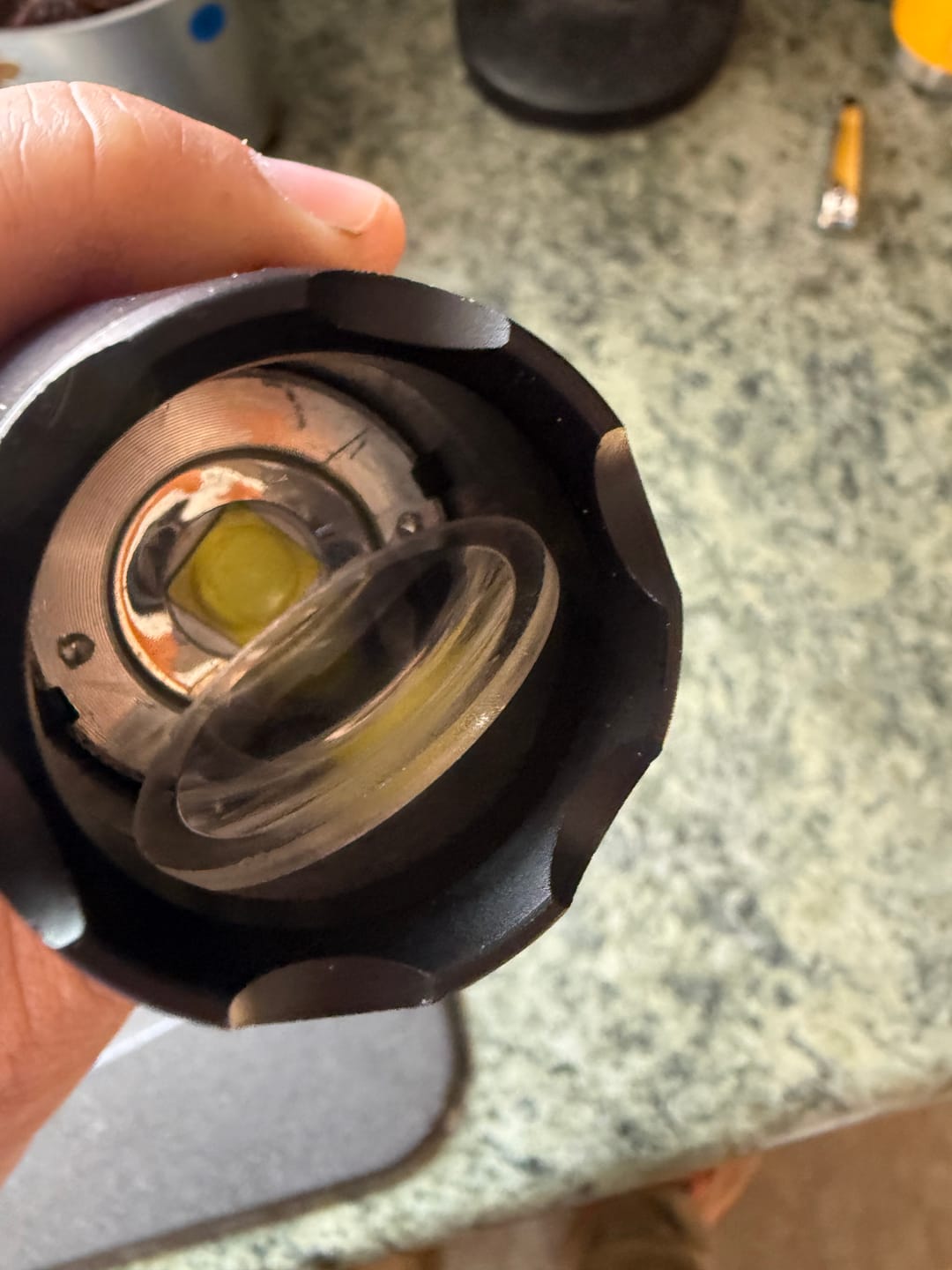 Customer photo review of NOVA P90 High Intensity Survival Flashlight