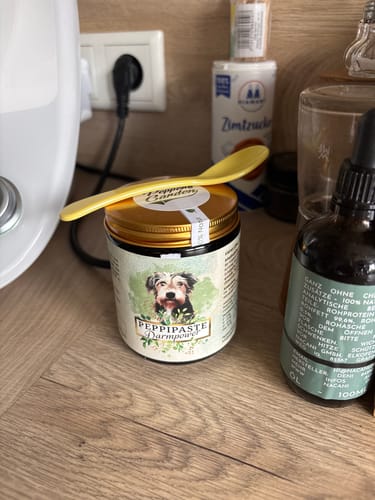 Customer photo review of PeppiPaste - Darmpower | Natürliche Darmpflege für Hunde | 220g