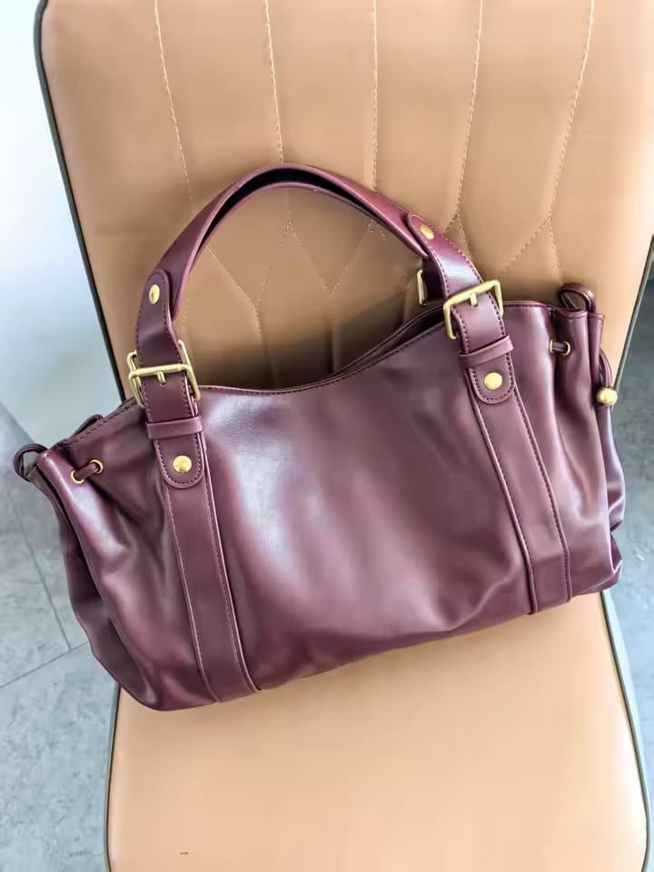 Customer photo review of NWAE - Sac à Main en Cuir Large