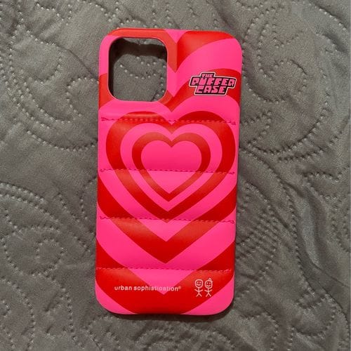 Customer photo review of Love Is Love Puffer Case