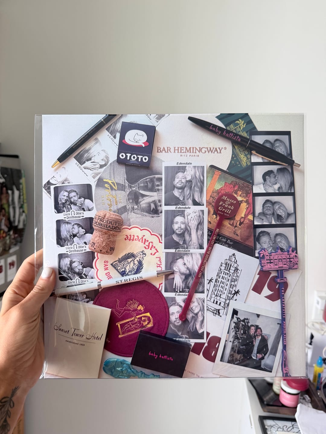 Customer photo review of Custom Vinyl Records