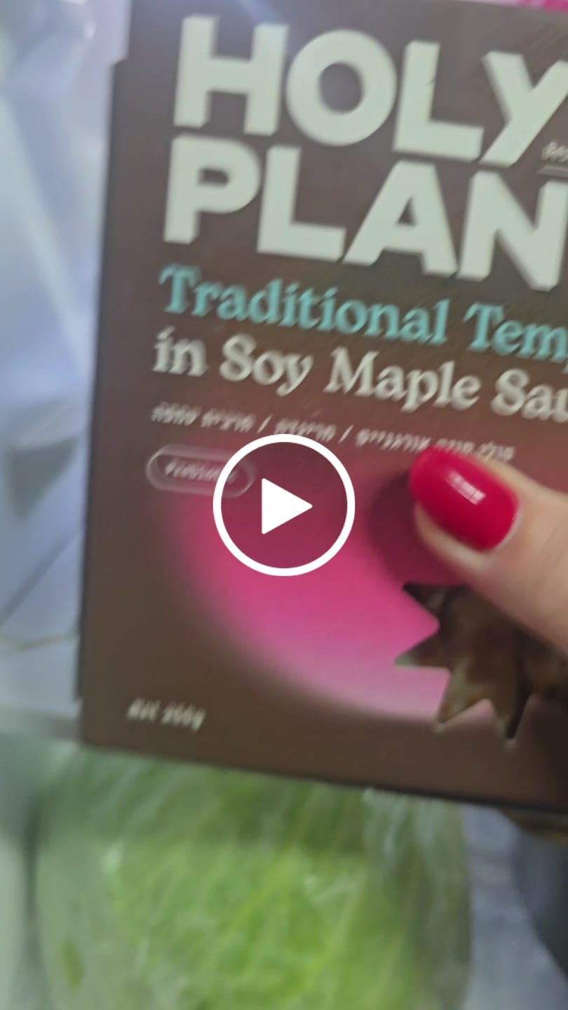 Customer video review of Traditional Tempeh in Soy Maple Sauce