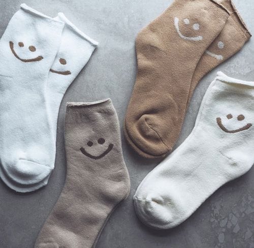 Customer photo review of Happy Face Socks Pack