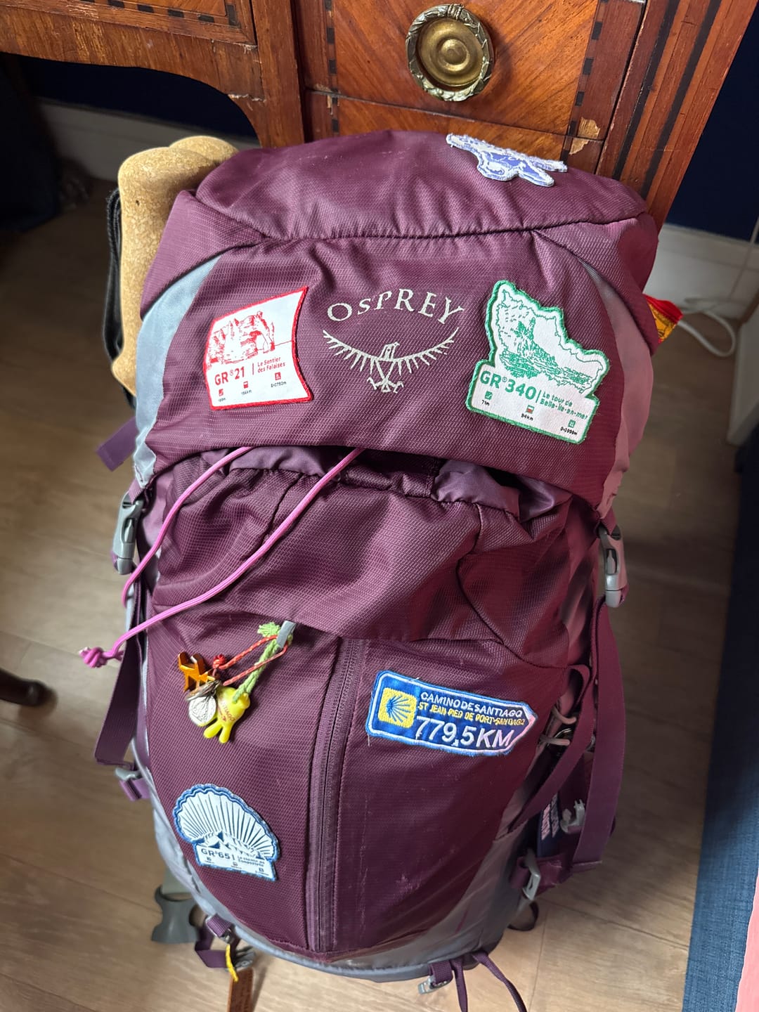 Customer photo review of Écusson GR®340 Le tour de Belle-Ile en mer