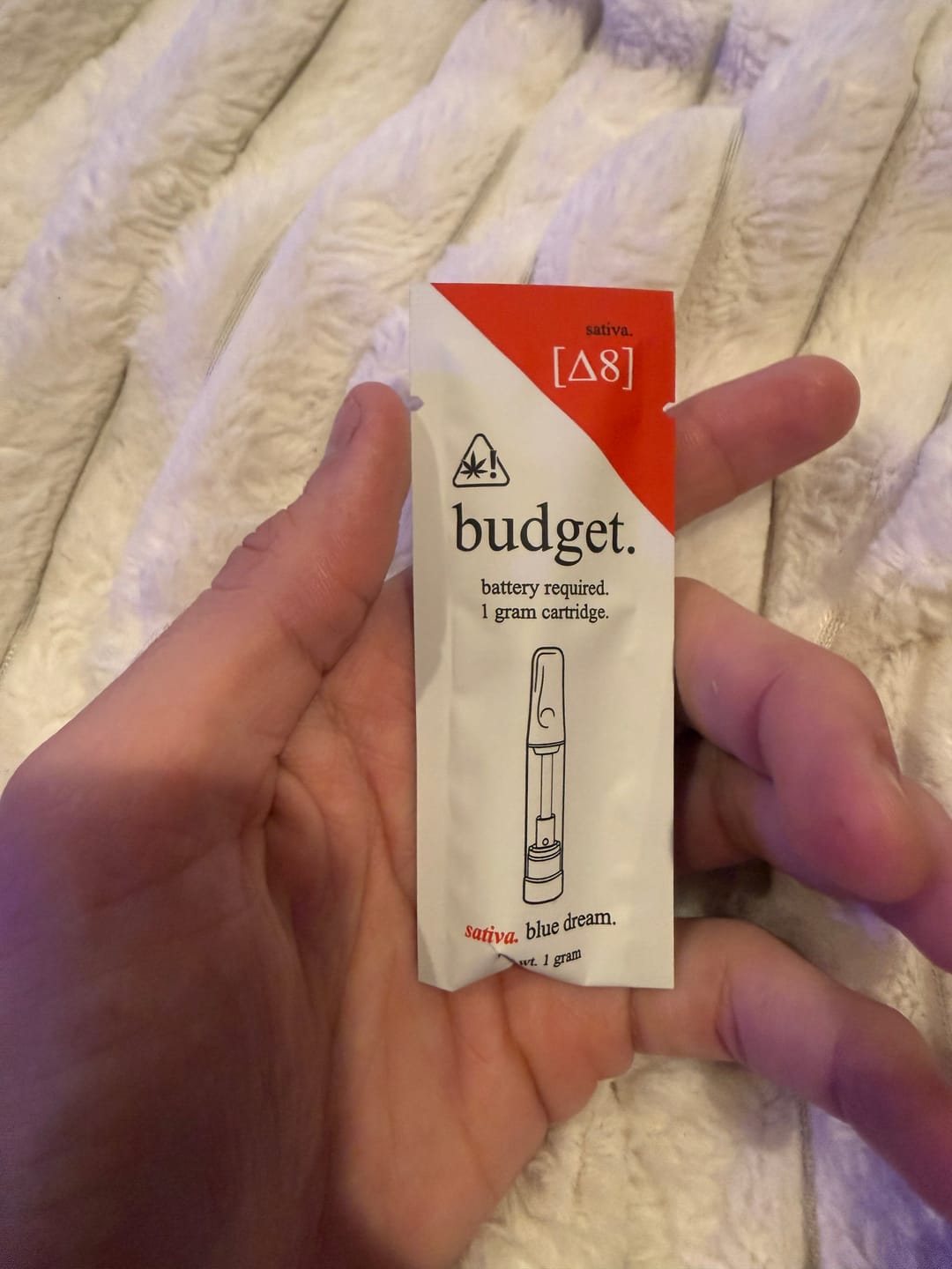 Customer photo review of 3pc Flavor Pack of 1 Gram THC-P Blend Vape Cartridge