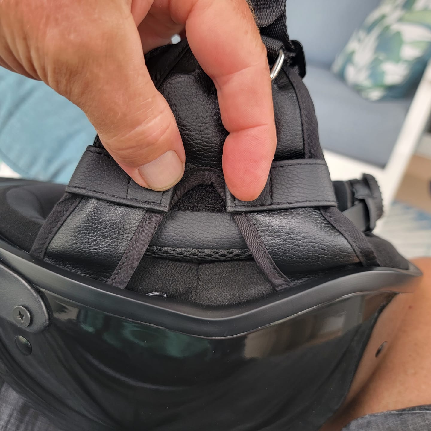 Customer photo review of Protective Ear Pads for Open Helmet