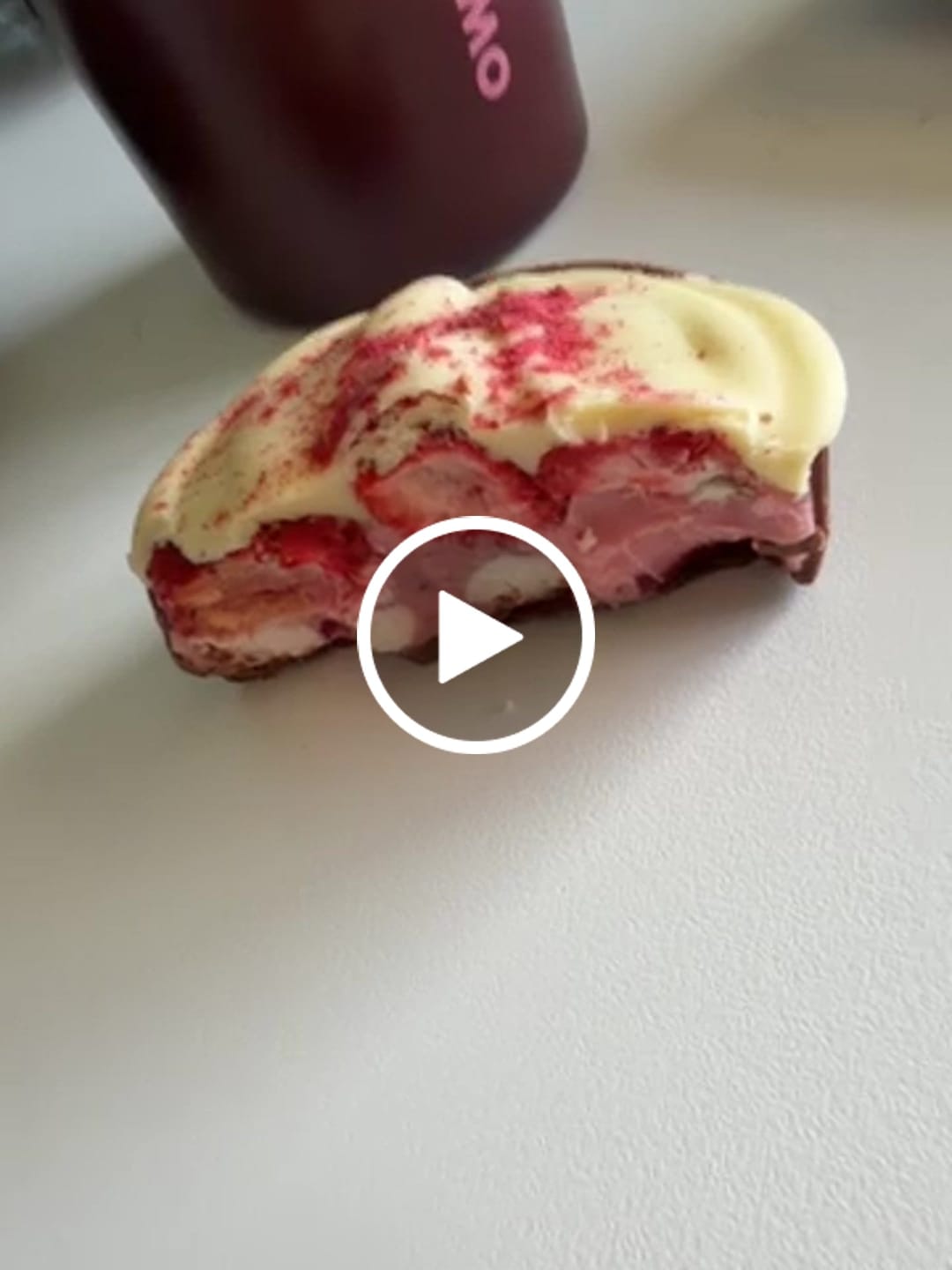 Customer video review of Strawberry Sundae Pie