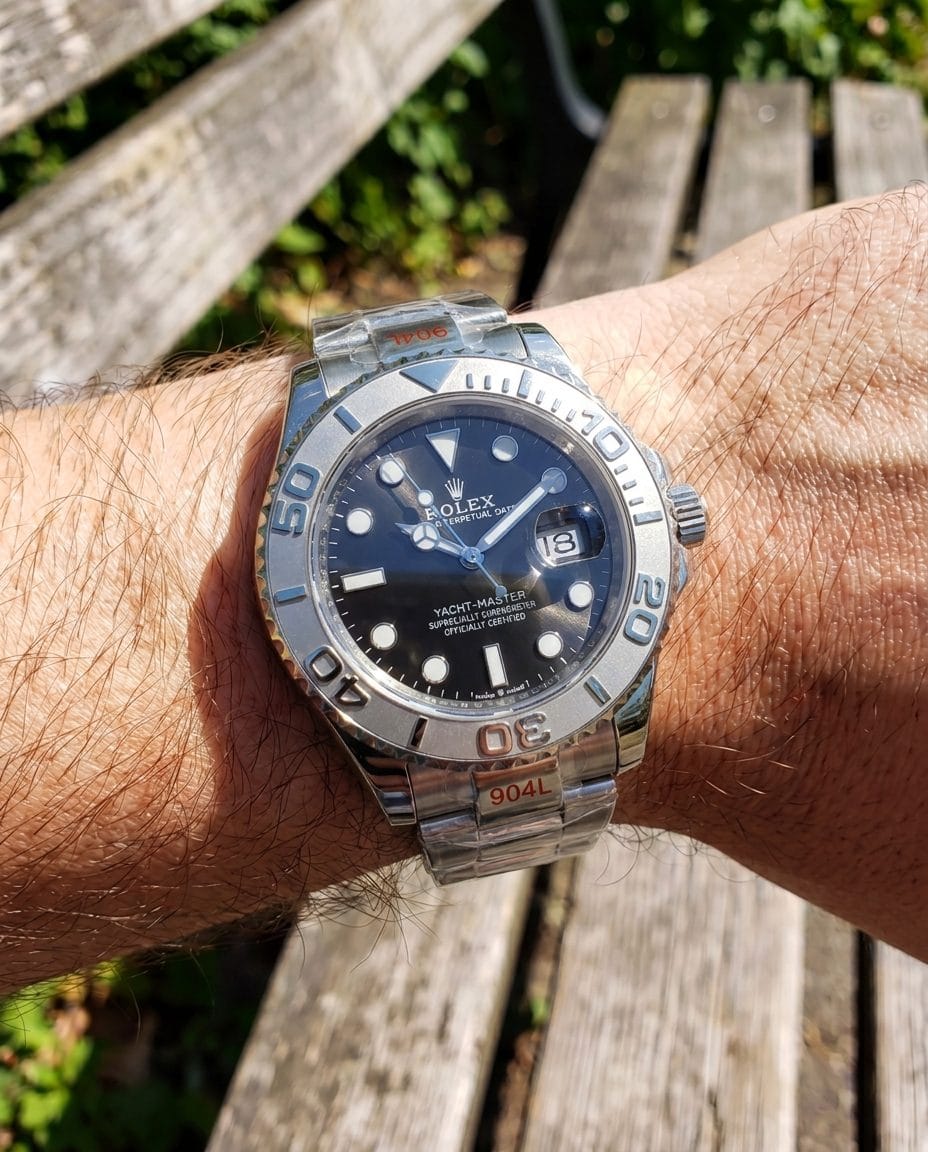 Customer photo review of R-OLEX YACHT MASTER