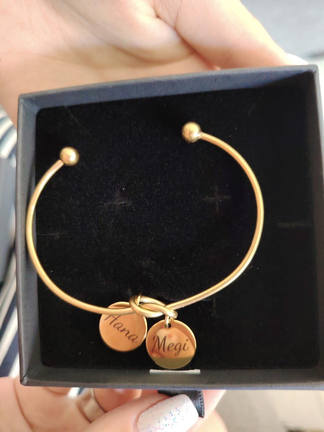 Customer photo review of Bracelet: Nodum