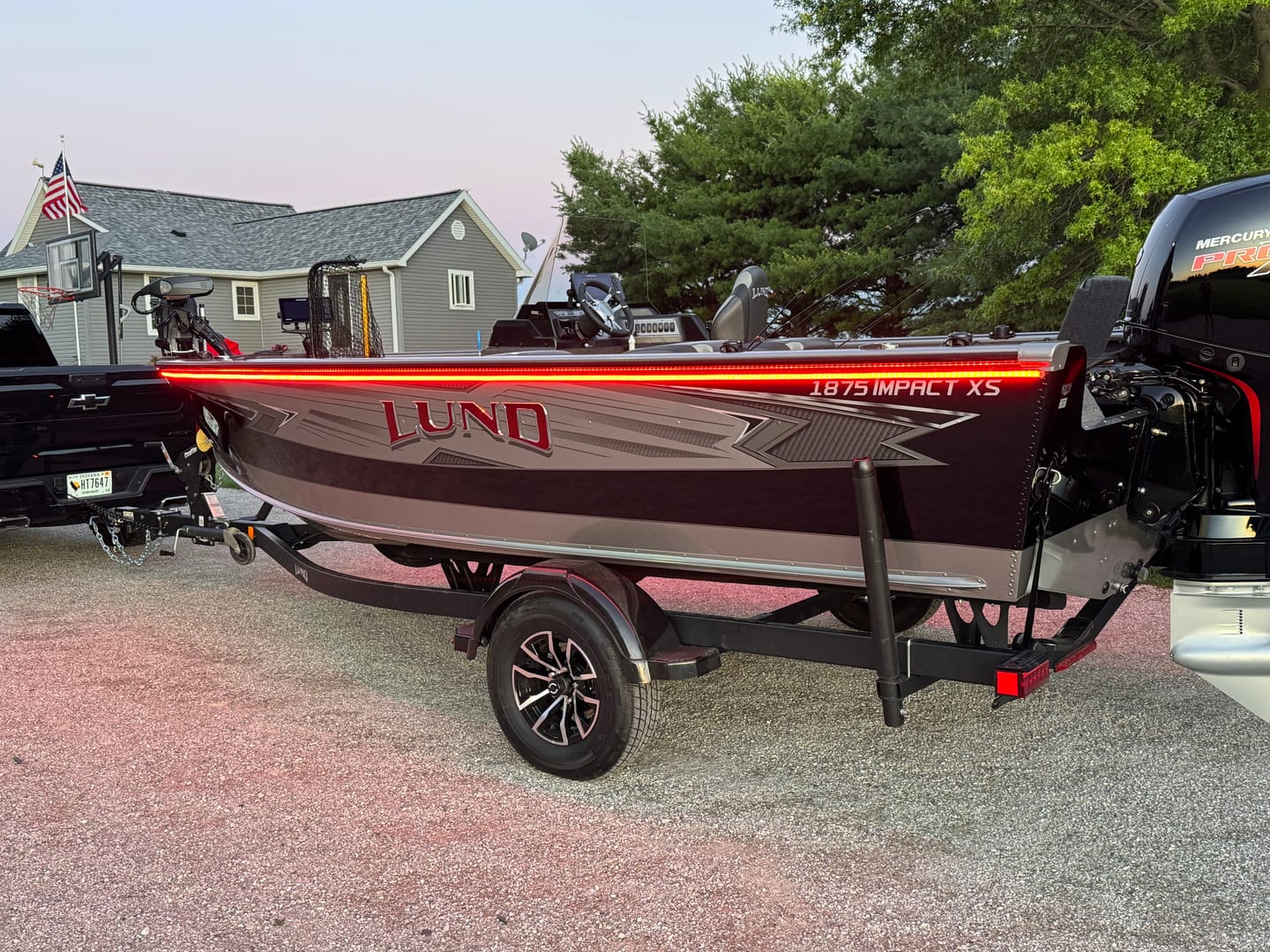 Customer photo review of Marine Submersible LED Strip Light | Boat LED Light | IP68 Waterproof Under Gunnel Light | Marine LED Lights | LED Lights for Boats