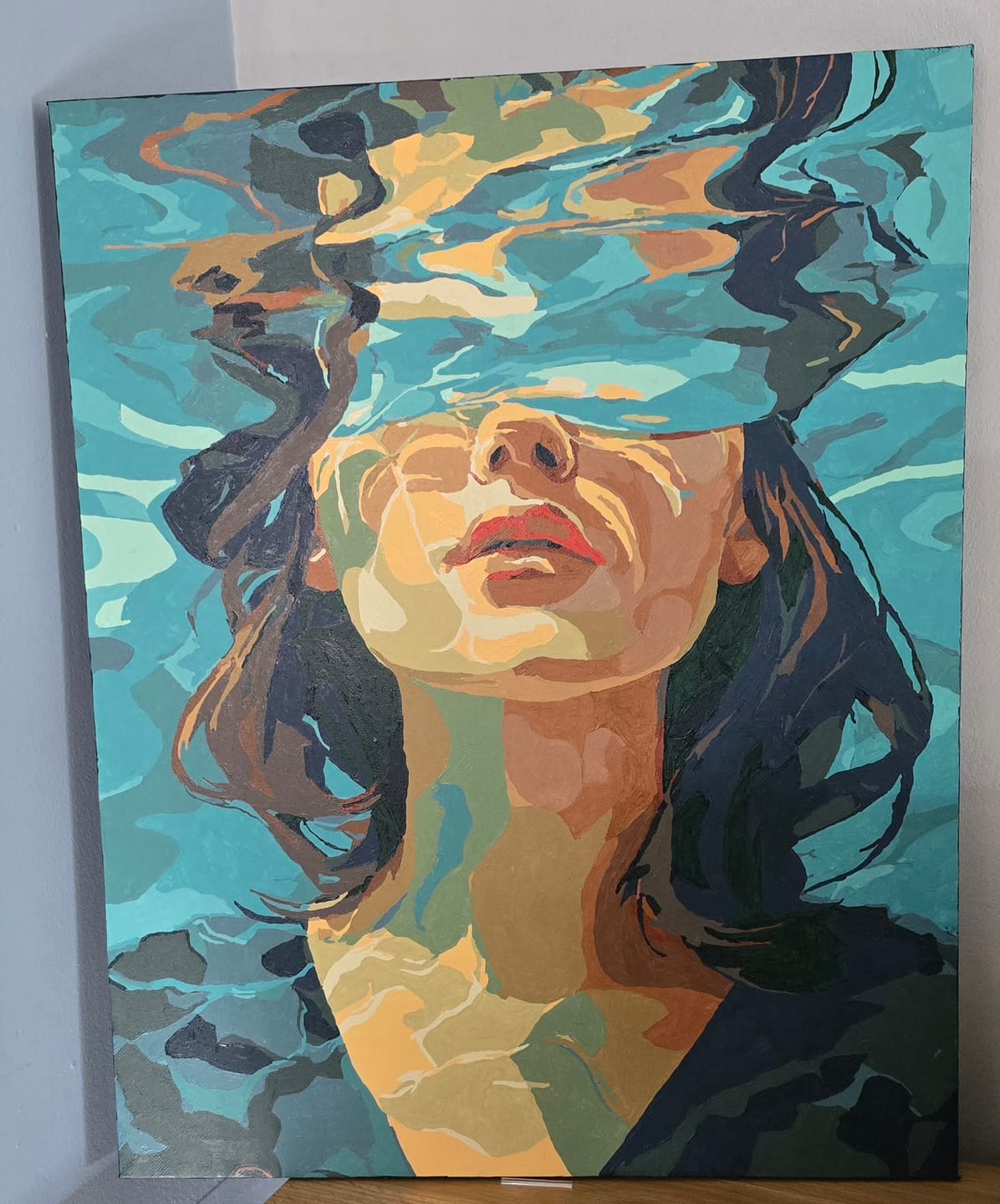 Customer photo review of Under | Paint by Number