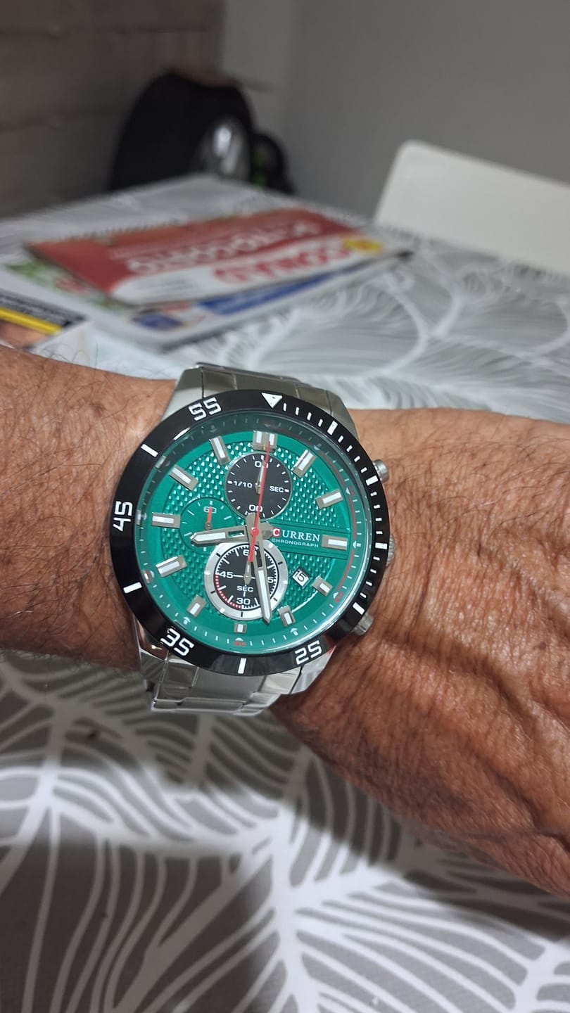 Customer photo review of Curren Berna® orologio uomo acciaio
