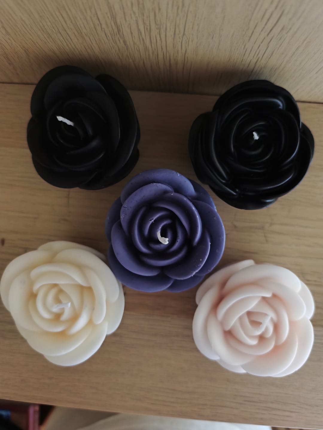 Customer photo review of MECHAS PARA VELAS ENCERADAS Y CORTADAS A MEDIDA