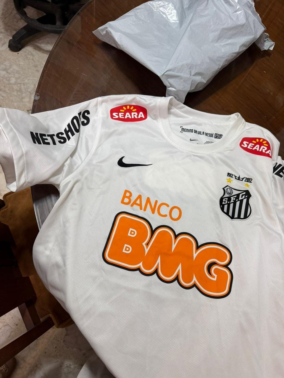 Customer photo review of Jersey Santos FC 2011-2012 Neymar Jr.