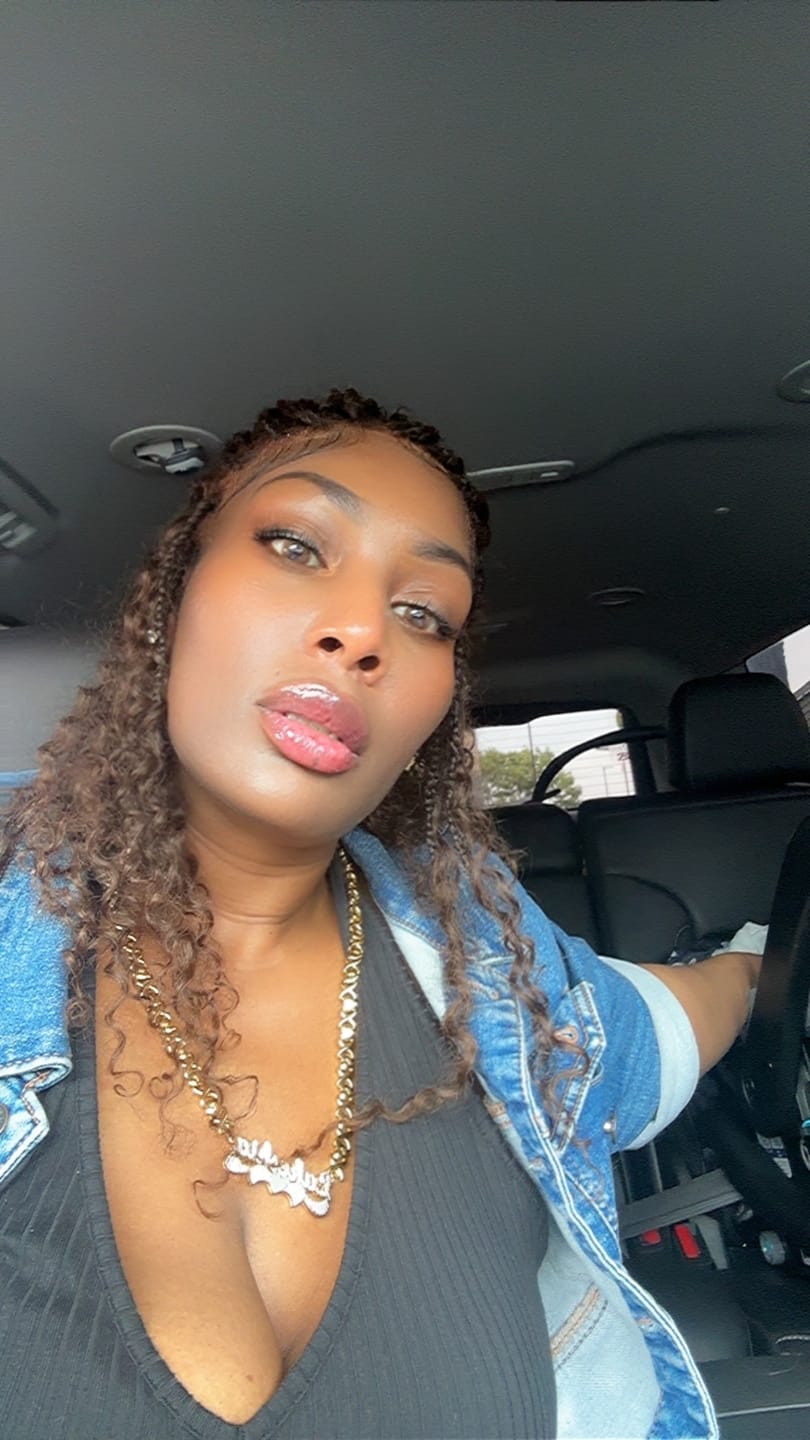 Customer photo review of Lulu - Bora Bora Pre Bleached Swiss HD Full Lace Human Hair Curly Wave Boho Box Braided Wig