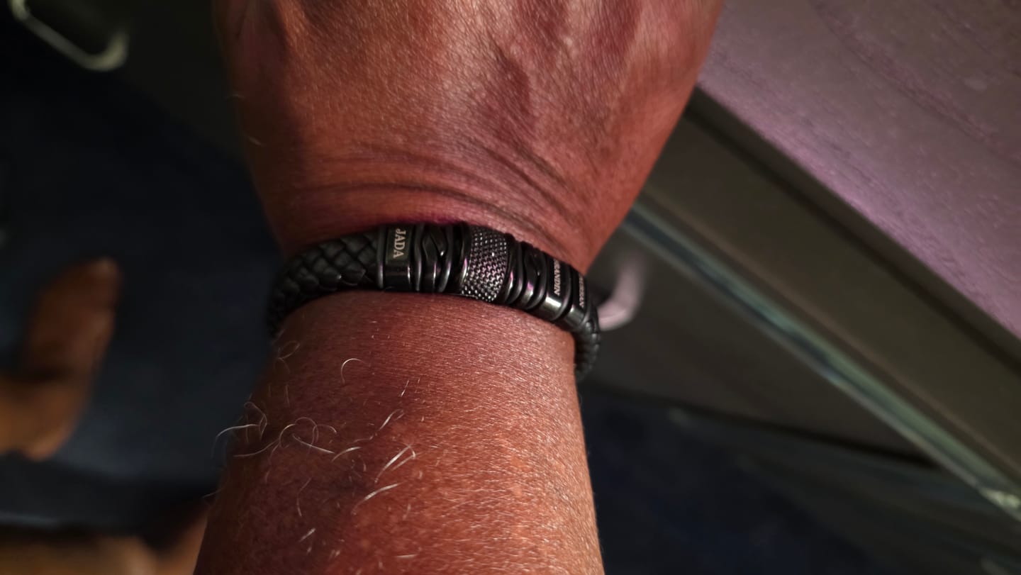 Customer photo review of Bracelet: Black