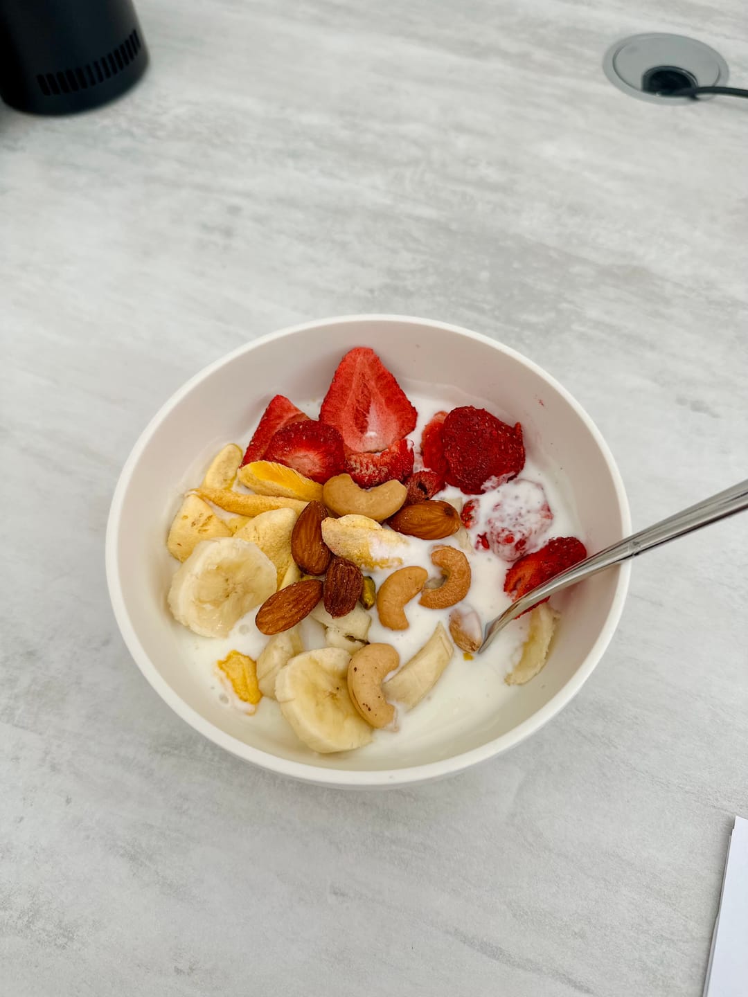 Customer photo review of Freeze Dried Strawberries (Sliced)