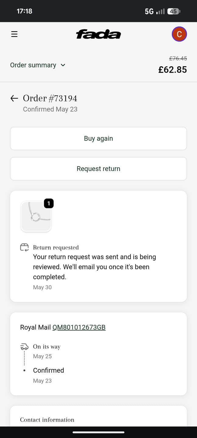Customer photo review of 'Take Care Of Yourself' Bracelet