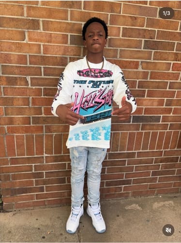 Customer photo review of Classic Long Sleeve Tee