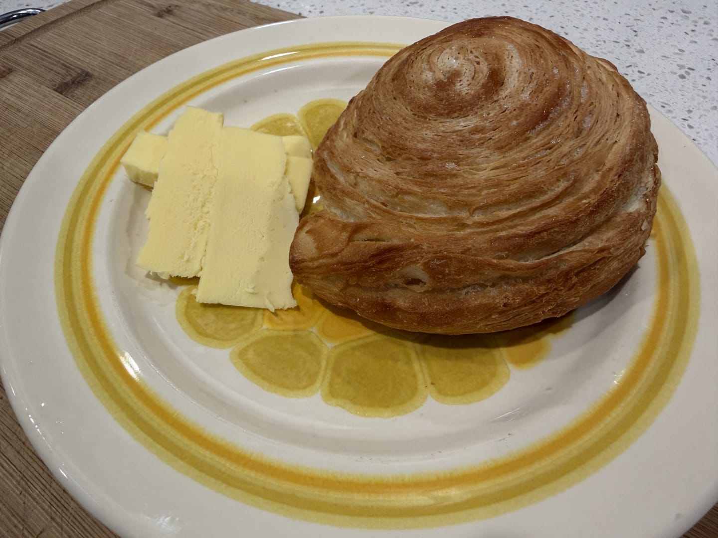 Customer photo review of Butter Croissant Rolls (4 pack)