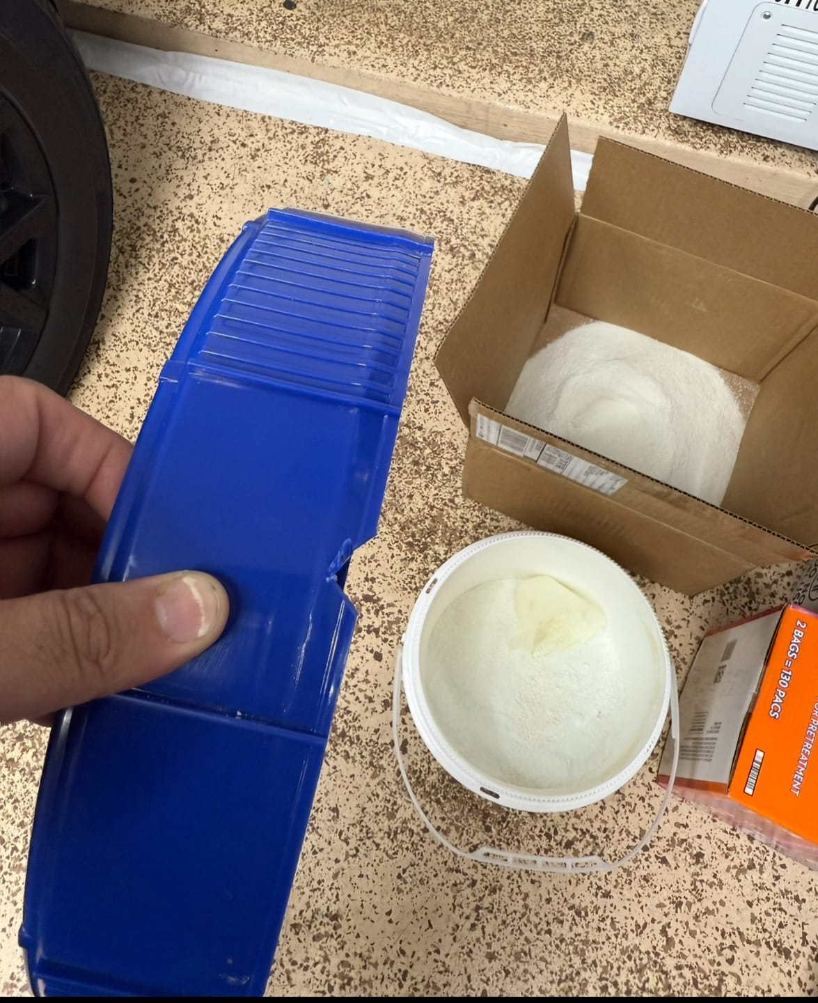 Customer photo review of E-Z Pool 10lb All in One Concentrated Pool Care Solution