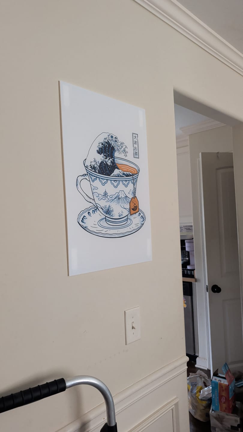 Customer photo review of Kanagawa Tea Embossed