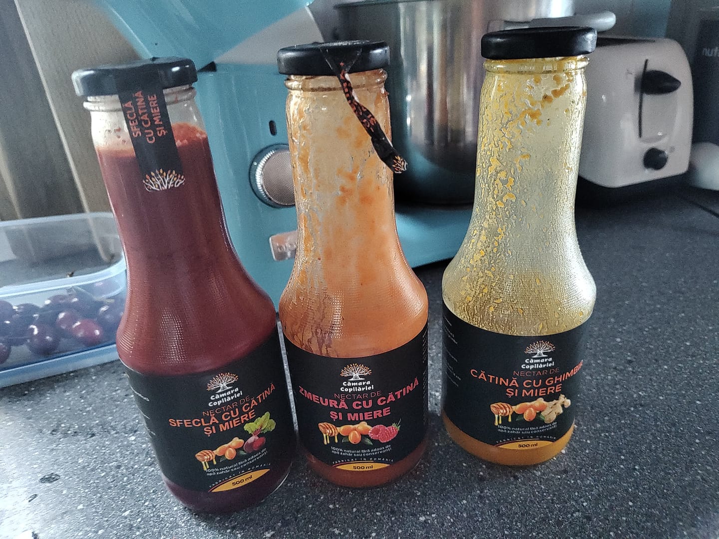 Customer photo review of Pachet Culori - 5 x 500ml