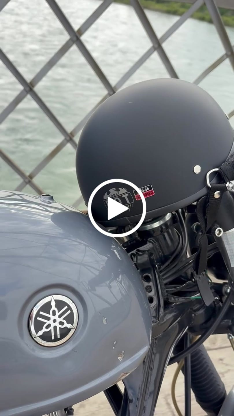Customer video review of Lightweight SOA Style DOT Beanie Helmet / Matte Black
