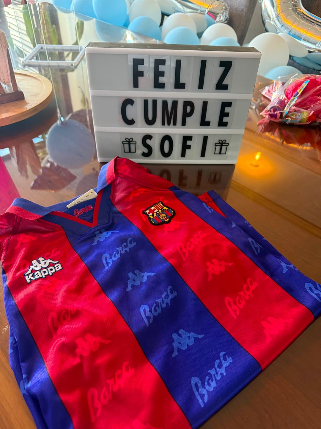 Customer photo review of Jersey Barcelona Local 1996-1997