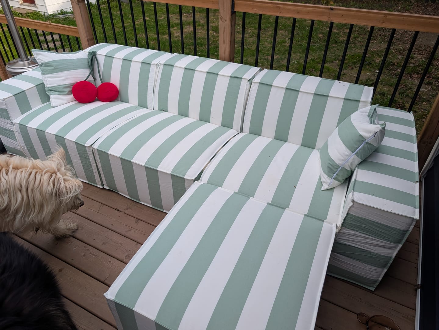 Customer photo review of M1 Outdoor Sectional Sofa