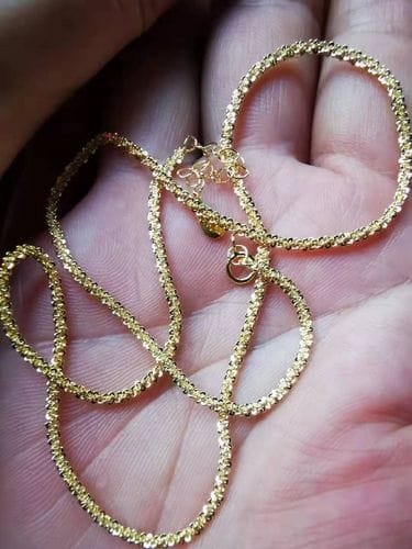 Customer photo review of Sparkling Beauty Necklace