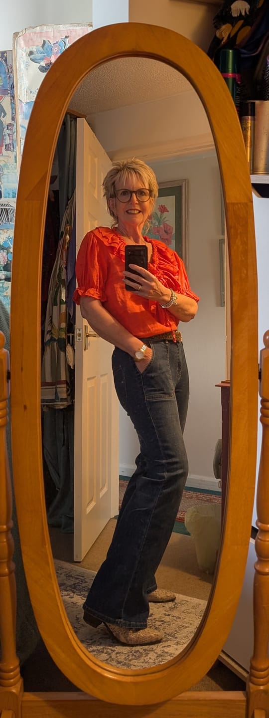 Customer photo review of Toxic 3 Big Pocket Jeans