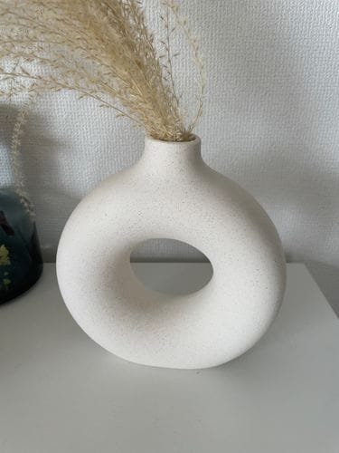 Customer photo review of Bloom Handmade Ceramic Vase